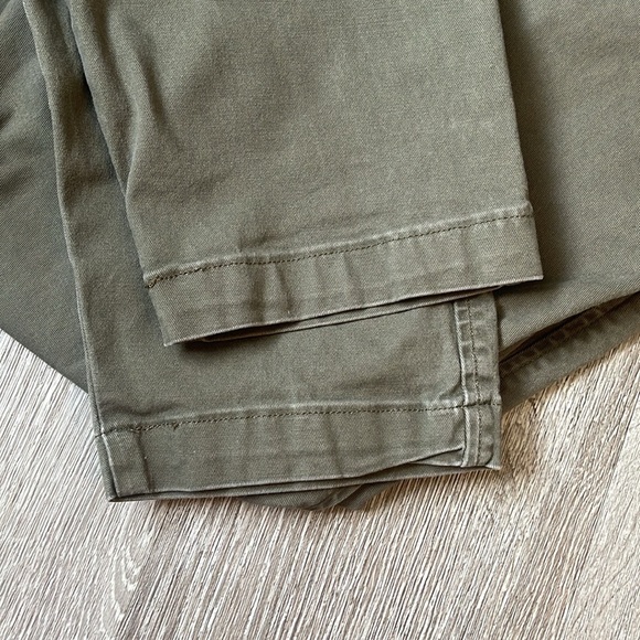 Levis XX Chino Pants Mens 33 x 32 Green Double Stitch Mid Rise standard taper - Picture 3 of 9